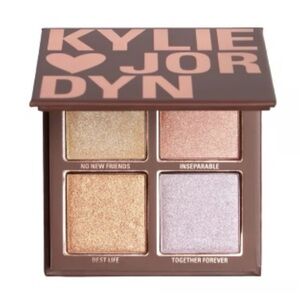 Kylie Cosmetics Gold and Silver Eyeshadow Palette Metallic Shimmer